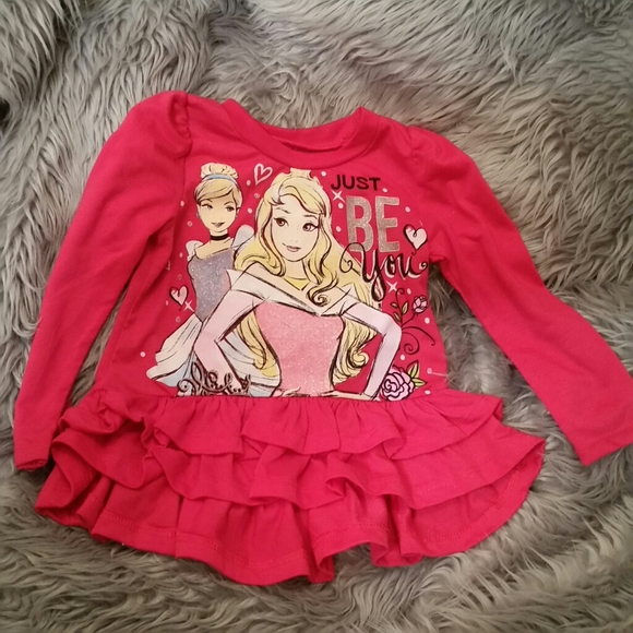 Disney Princess, Just Be You peplum shirt, 3T - Picture 5 of 8